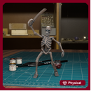 Skeleton 02  - TytanTroll Miniatures - DnD - Fantasy