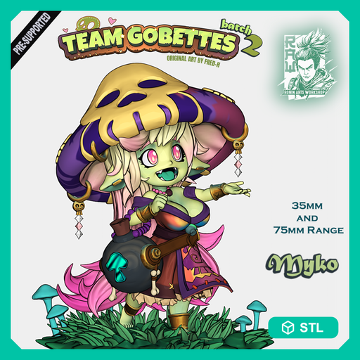 Chibi Goblin - Myko - STL only - Only-Games