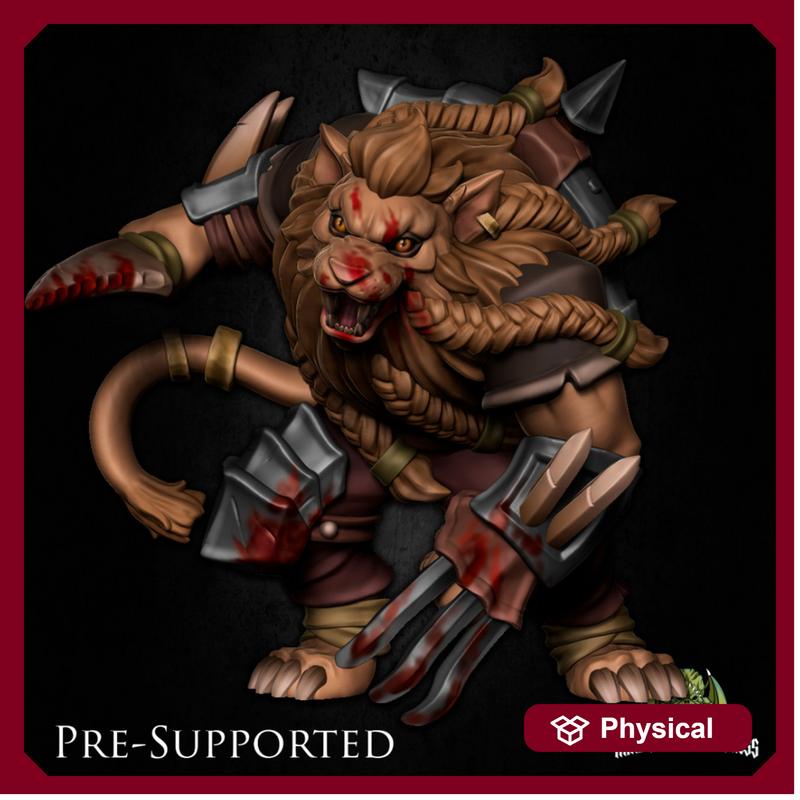 Ranar Catfolk Criminal [PRE-SUPPORTED] Rogue Mercenary Assasin - Only-Games