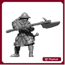 AX032 - Breton Halberdier Attacking
