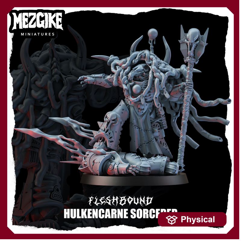 Hulkencarne Sorcerer (physical miniature)