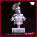 Bust - Roman Praetorian Centurion 1st-2nd C. A.D. In Command!