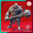Cyclops - Greatclub - Tabletop Miniature (Pre-Supported)