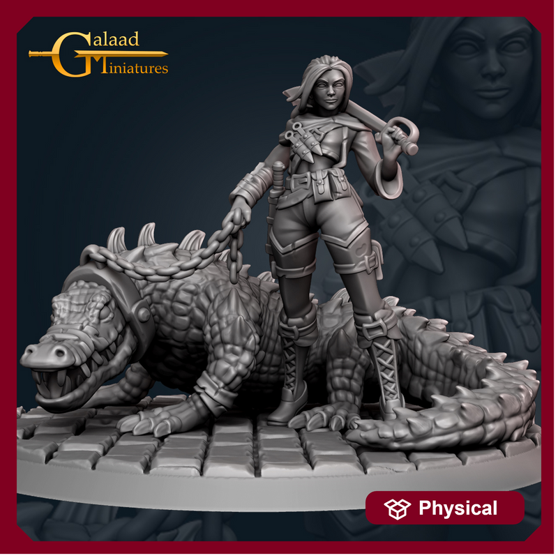 Female Human - Crocodile tamer