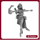 Human Female Wizard (32mm scale)