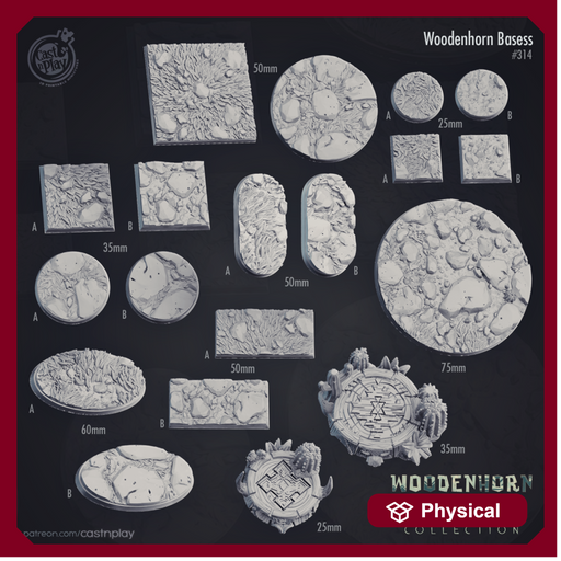 Woodenhorn Bases - Only-Games