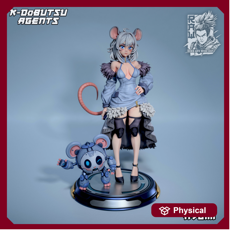 Mouse Girl Ayumi - Netrunner Anime Girl
