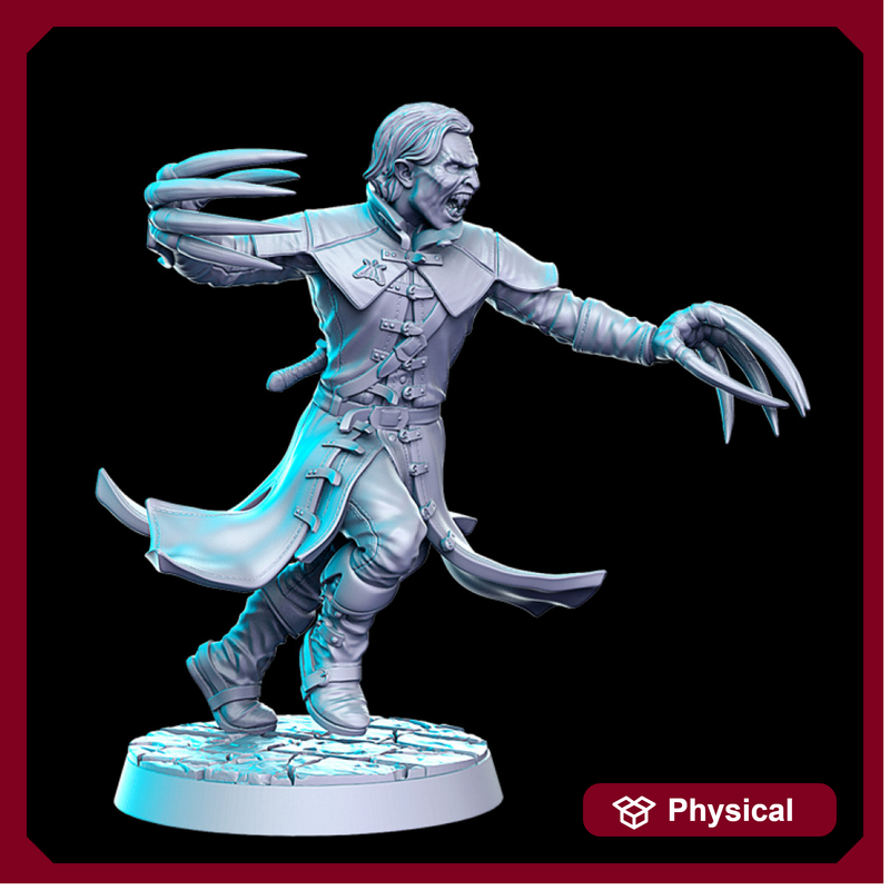 Vladreth (vampire form) - 32mm - DnD