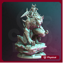 Giant Werewolf Rider - Morian upon Scrag