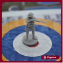 1/72 WW2 British 8th Army Infantry Pose 1 (x10)