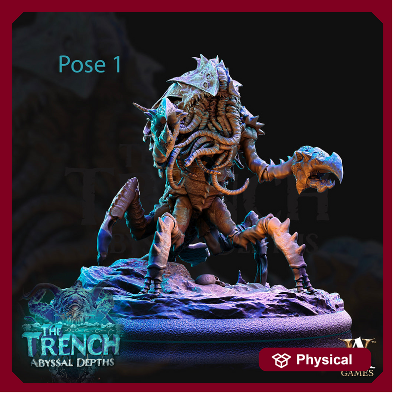 Chuul - 3 Poses | Resin Miniature | Dungeons and Dragons Miniatures | Pathfinder Miniatures | DnD 5e | Underwater | Figure | Role Playing - Only-Games
