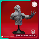 Cthulhid - Bust (Pre-Supported)