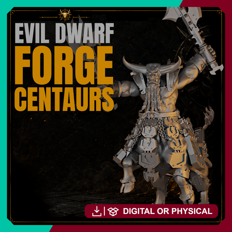 Edit creation Evil Dwarf Forge Centaur Core Kit 28mm