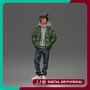 Teen in Winter Clothes