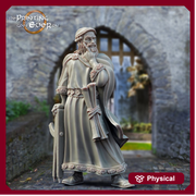 NPC Architect Resin Miniature | Miniature | Available in 28mm, 32mm,75mm Scales | Pathfinder Figure | DnD | Figurine unpainted | - Only-Games