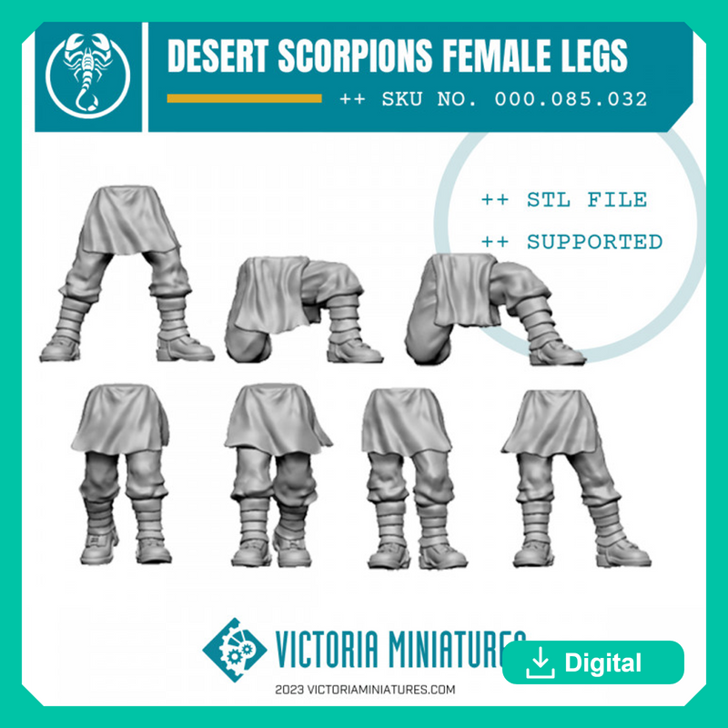 Desert Legs Female - Only-Games