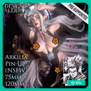 Arkilia Pin Up - 75 and 120mm (NSFW version) - STL only.´