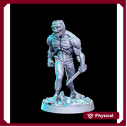 Zombie with Sword | Undead | Dungeons and Dragons | 28mm, 32mm 75mm | Pathfinder Figure for Painting| RN Estudio - Only-Games