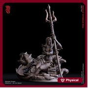 Siren Witch, Sea Hag | 5 Sizes /Scales | Monster Mini -D&D 5e Pathfinder Figurine - Only-Games