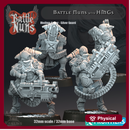 Battle Nuns with HMGs - Medium Armor
