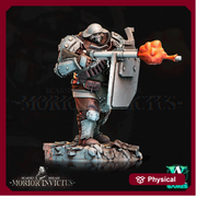 Sci-Fi Miniature Army Veterans | Base sizes: 25mm.32mm,40mm,65mm,80mm (see description) | Resin Mini | Morior Iron Guard | Archvillain Games - Only-Games