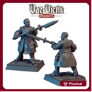 Vampire hunter with polearm 02