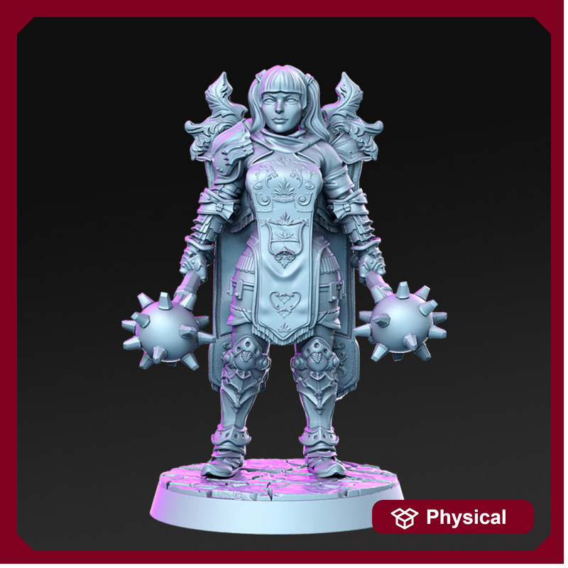 Samira - Female paladin- 32mm - DnD