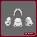 Space Knights V6 Stroud Smooth Shoulder Pad Type D X 10