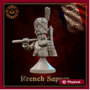 French Napoleonic Sapper Bust