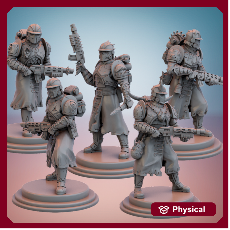 Cult Guard. Cult Guardsmen (Shotguns).