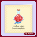 Healing Potion Card