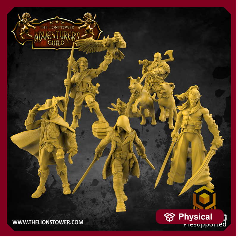 Allies and Enemies of Drizzle - Set of 5 (32mm scale)