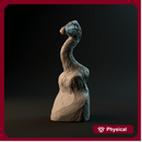 Deinocheirus bust - dinosaur head