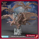 Young Red Dragon Soaring