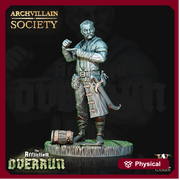 Male Human Monk, Brawler Fighter PC or NPC | 28mm, 32mm, 75mm Scales | Dungeons and Dragons 5e | Pathfinder | - Only-Games