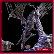 DracoLich Flying Breath Weapon Dragon  |Mature & Ancient sizes 180mm High, 100mm Base | Dragon Statue | Figurine | Dungeons and Dragons 5e - Only-Games