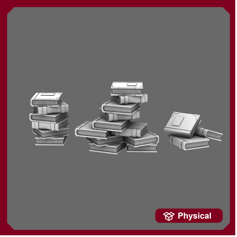 BWTF Scenics Stacked Books