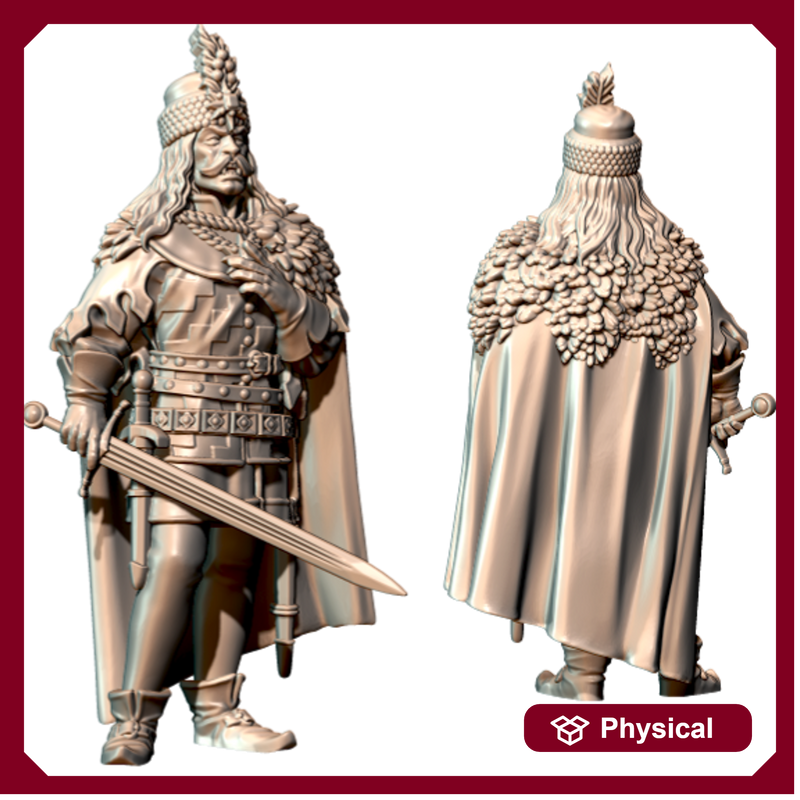 "Vlad Tepes on foot" - 34mm