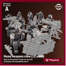 Heavy Weapons Team. Shattered Legion. Renegades and Heretics. Compatibility class A.