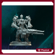 Sci-Fi Heavy Terminator Battle Mech Knight Miniature | 5 BASE SIZES | Resin Unpainted | Sci-fi - Only-Games