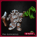 Ordain The Insane [32mm Scale] Dwarf Warlock