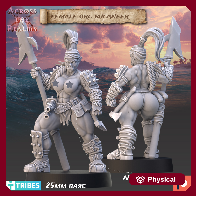Female Orc Bucaneer NSFW