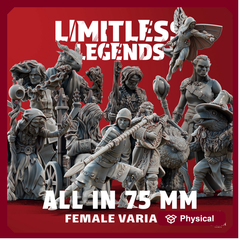 Limitless Legends - 75mm - All In - Female