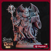Greater Devil - Amnizu Devil, styx devils Resin Miniature| Medium 35mm, Large 50mm, Huge 65mm (BASE Sizes) | Demon | Dungeons and Dragons | - Only-Games