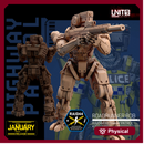Cyberpunk - Roadrunner Bob pose 03 - Police Highway Patrol