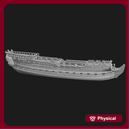 1/700 & 1/1200 Courageux-class (British) 3rd rate (74 guns), 1783-1848
