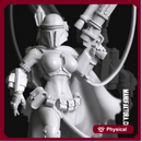 Pop Series 03b - Sexy Galactic Bounty Hunter With Helmet