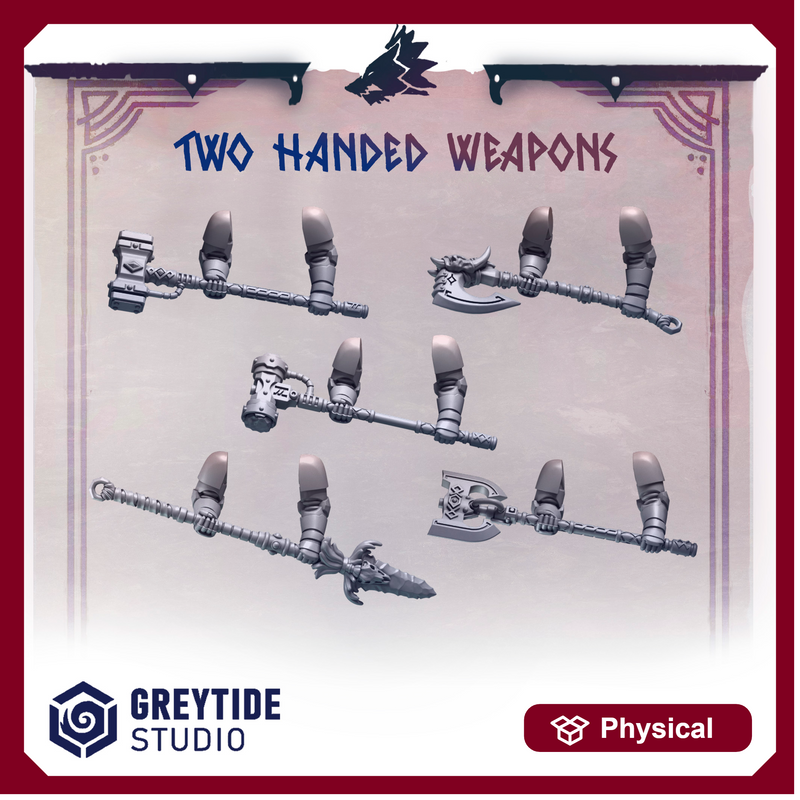 Two handed weapons PH