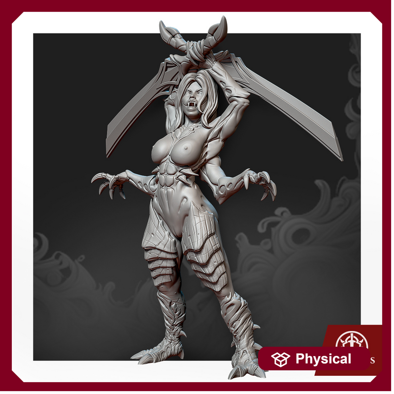 Bug Warrior Lilian Uncensored   28mm/32mm/ 54mm/75mm/100mm