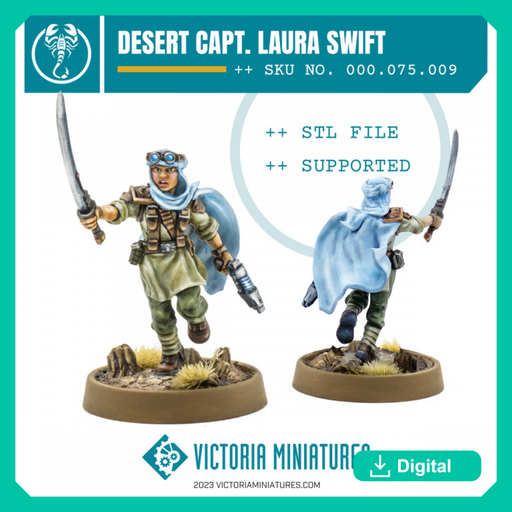Desert Scorpions Capt. Laura Swift - Only-Games